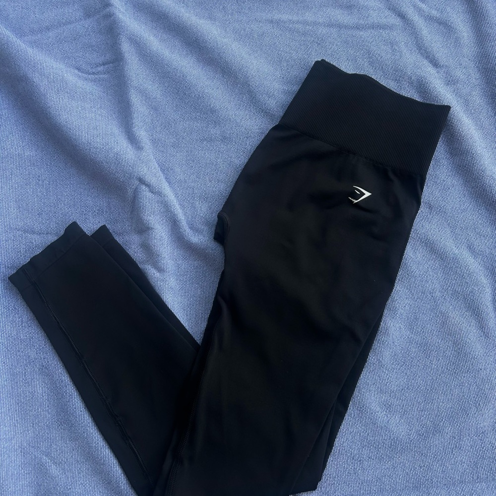 Gymshark Black High-Waisted Leggings